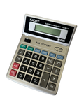 Calculators: Desktop Electronic Calculator Basic 8-Digit Dual Power LCD Display for Office Business