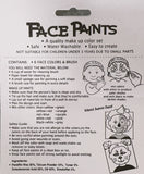 Costumes & Accessories: FACE PAINT Costume Party Non-Toxic Palette Clown Dress Up Make Up Halloween