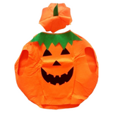 Costumes & Accessories: KIDS PUMPKIN COSTUME Halloween Unisex Fancy Dress Up Party Orange Vegetable
