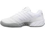K-Swiss Womens Bigshot 4 AC Tennis Shoes - White/Silver - US 8.5