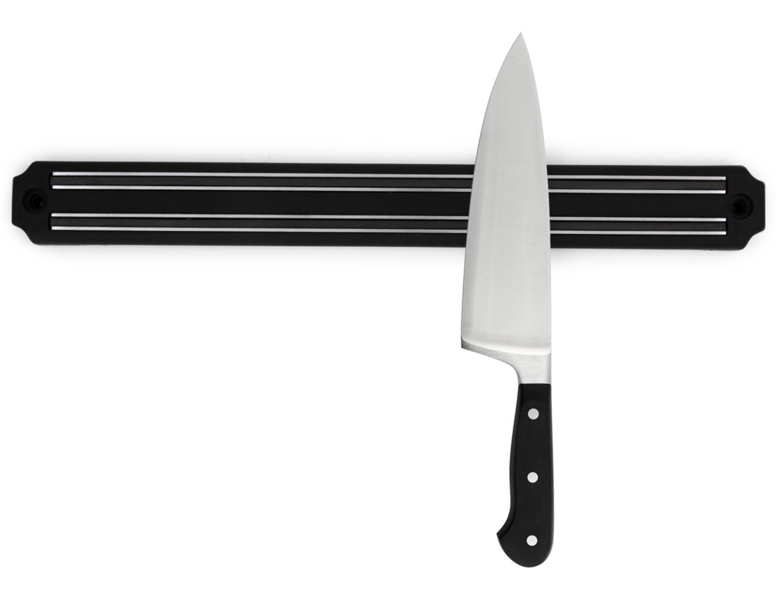 Dish Racks: MAGNETIC KNIFE HOLDER Knife Fork Block Kitchen Rack Desk Organizer