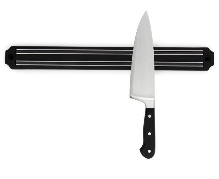 Dish Racks: MAGNETIC KNIFE HOLDER Knife Fork Block Kitchen Rack Desk Organizer