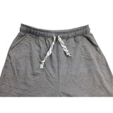 Mens Skinny Track Pants Slim Fit Joggers Gym Cuffed Sports Trousers - Grey - XXL
