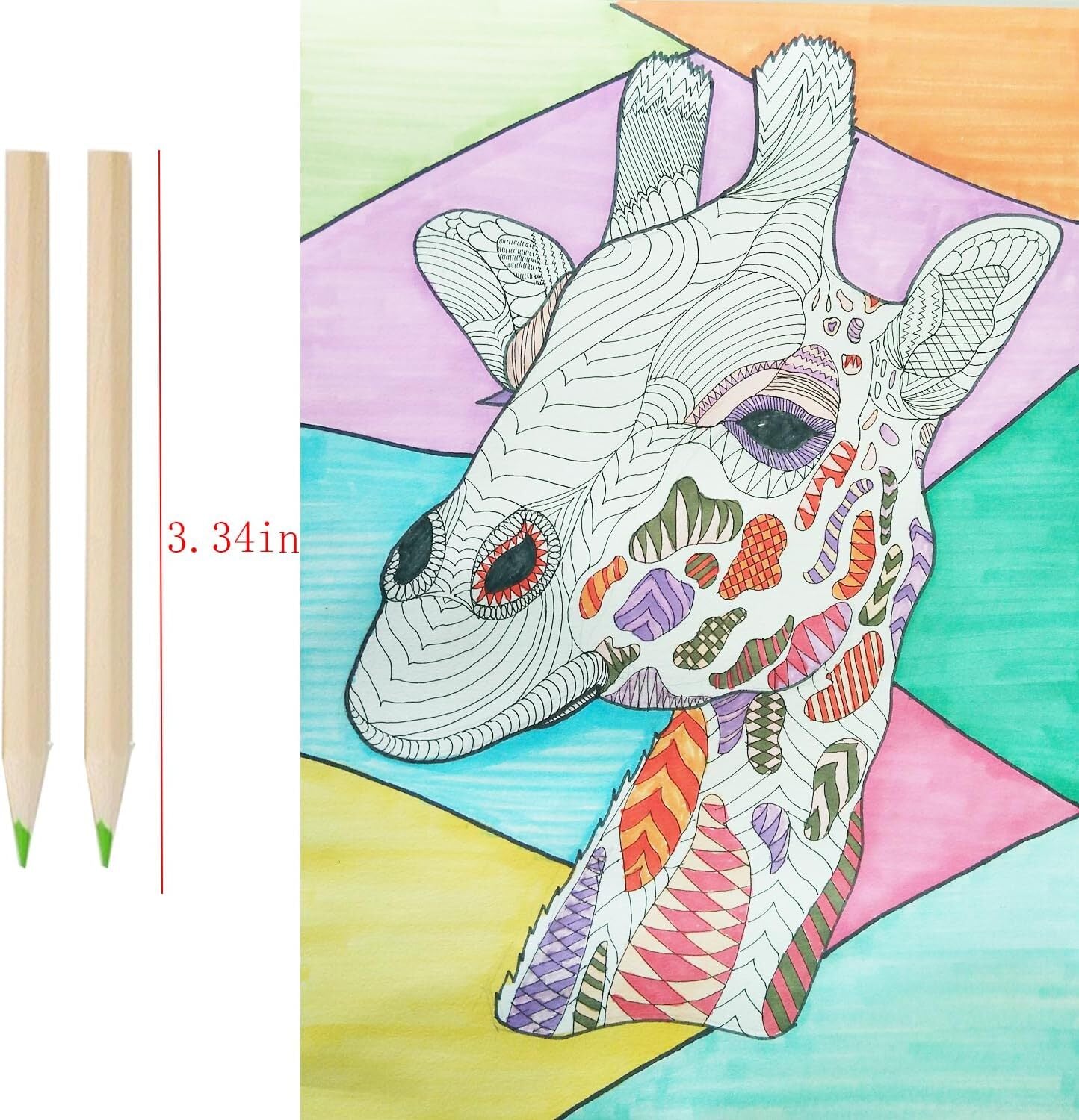 Arts & Crafts: 18pcs Mini Colour Pencils Junior Artist Coloured Pencils Kids Drawing Pencil