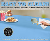 Table Linen & Kitchen Towels: Table Cloth Cover Reusable & Washable Xmas Party 137cm x 274cm (54"x108") in Sky Blue