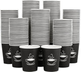 1000x Extra Large Disposable Coffee Cups 12oz Strong Takeaway Paper Take Away Bulk