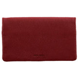 Women's Handbags: Pierre Cardin Ladies Womens Genuine Leather Bi-Fold RFID Purse Wallet - Red