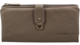 Women's Handbags: Pierre Cardin Women RFID Italian Leather Wallet Purse Credit Card Holder - Taupe