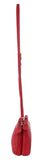Women's Handbags: Pierre Cardin Woven Ladies Crossbody/ Clutch Bag - Red