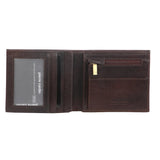 Men's Accessories: Pierre Cardin Mens Wallet Tri Fold Leather w/ RFID Protection - Chocolate