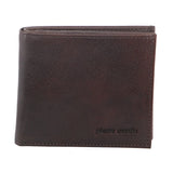 Men's Accessories: Pierre Cardin Mens Wallet Tri Fold Leather w/ RFID Protection - Chocolate