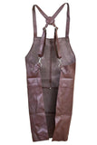 Aprons: Pierre Cardin Professional Leather Apron Butcher Woodwork Hairdressing Barber Chef - Brown