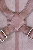 Aprons: Pierre Cardin Professional Leather Apron Butcher Woodwork Hairdressing Barber Chef - Brown