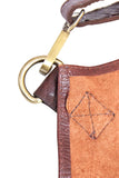 Aprons: Pierre Cardin Professional Leather Apron Butcher Woodwork Hairdressing Barber Chef - Chestnut