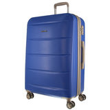 Suitcases: Pierre Cardin Hardshell Cabin Luggage Bag Travel Carry On TSA 54cm (49L) - Ocean