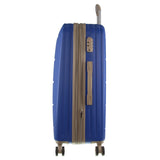 Suitcases: Pierre Cardin Hardshell Cabin Luggage Bag Travel Carry On TSA 54cm (49L) - Ocean