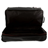 Suitcases: Pierre Cardin Trolley Bag Large Soft Travel Luggage Wheeled Duffle 82cm - Black