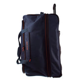 Suitcases: Pierre Cardin Trolley Bag Large Soft Travel Luggage Wheeled Duffle 82 Cm - Navy