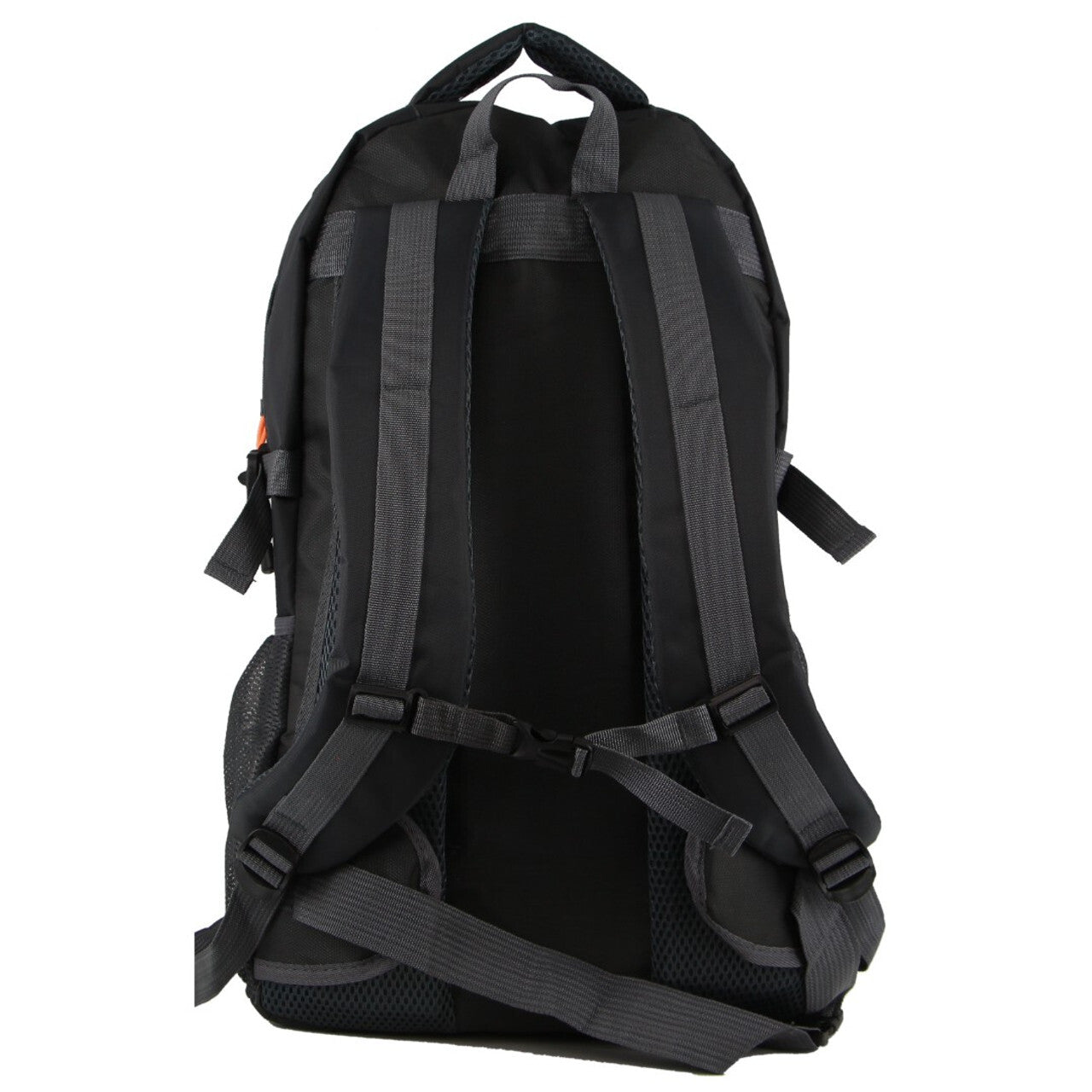 Men's Accessories: Pierre Cardin Mens Nylon Adventure Travel & Sport Large Backpack Bag in Grey/Black