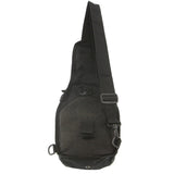 Men's Accessories: Pierre Cardin Cross Body Tactical Sling Bag Rucksack Army Style in Black