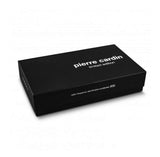 Packing Organisers: Pierre Cardin Leather Passport Holder Cover Wallet w/ RFID Protection - Black