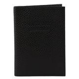 Packing Organisers: Pierre Cardin Slim Leather Passport Wallet Holder RFID Case Cover - Black