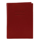 Packing Organisers: Pierre Cardin Slim Leather Passport Wallet Holder RFID Case Cover - Red