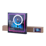 Camera Accessories: LED Selfie Ring Light with Tripod Stand & Cell Phone Holder for Live Stream/Makeup