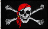 Novelty Gifts: PIRATE FLAG Skull Party Pirates Skull & Crossbones Large 150 x 90 Jolly Roger
