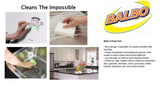 Laundry Cleaning Supplies: Pack of 2 BALBO Power Pad Cleaning Pad Eraser Magic Cleaning Tool Sponge