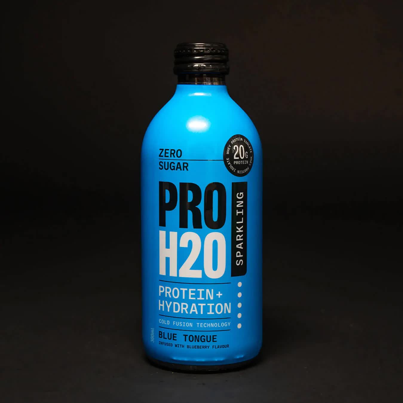 Vitamins & Supplements: PRO H20 Sparkling 20g Protein Hydration Drink Zero Sugar Hydrate - Blue Tongue