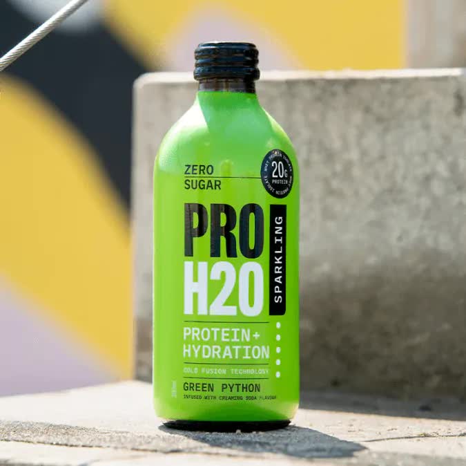 Vitamins & Supplements: PRO H20 Sparkling 20g Protein Hydration Drink Zero Sugar Hydrate - Green Python