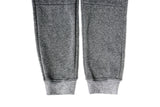 Mens Skinny Track Pants Joggers Trousers Gym Casual Sweat Cuffed Slim Trackies Fleece - Heather Grey - S