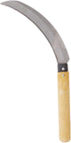 Gardening Tools: Quality 36cm Sickle Farming Reaping Hook Gardening Grass Wooden Handle Scythe