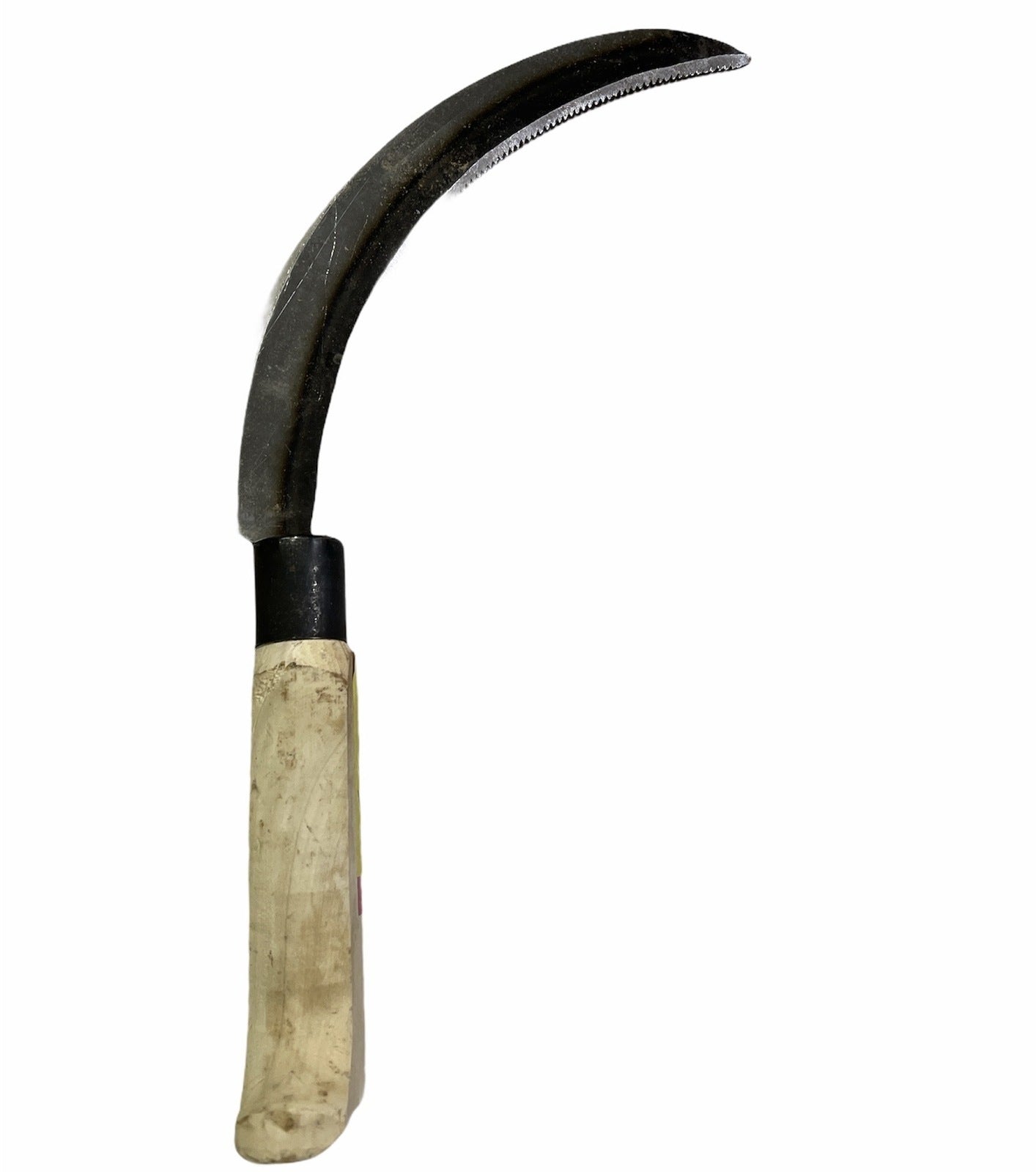 Gardening Tools: Quality 36cm Sickle Farming Reaping Hook Gardening Grass Wooden Handle Scythe