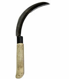 Gardening Tools: Quality 36cm Sickle Farming Reaping Hook Gardening Grass Wooden Handle Scythe