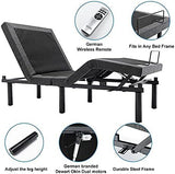 Beds & Bed Frames: S*MAX Queen Adjustable Zero Gravity Bed Frame with Dual Motors Wireless Remote & USB Ports