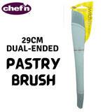 Kitchen Utensils: Chef'n Silicone Pastry Brush Butter Dual Ended Kitchen Bakeware - Sky Blue