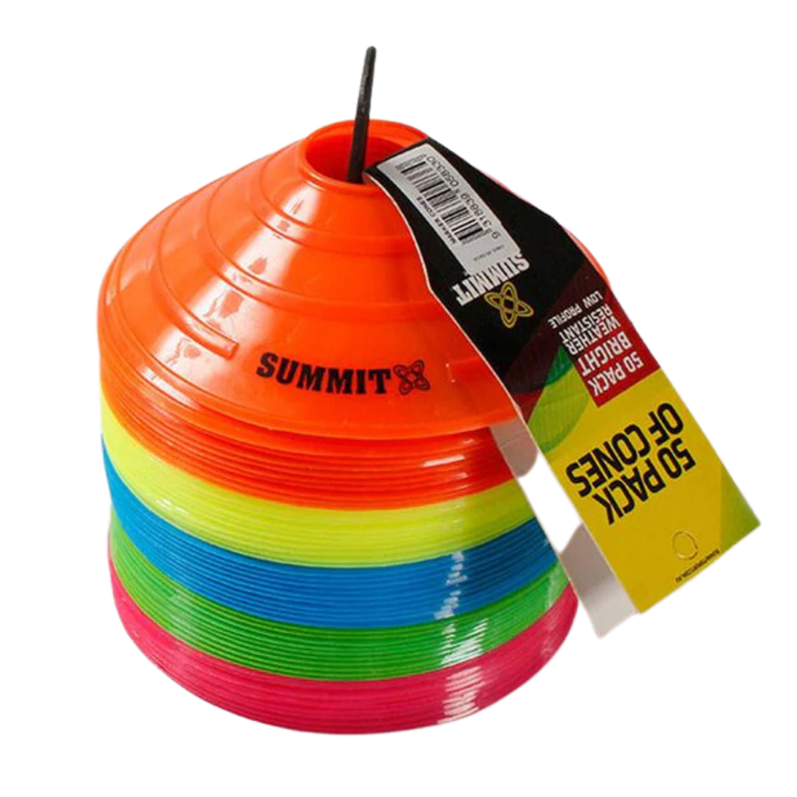 Soccer & Soccer Accessories: 50x Fitness Exercise Sports Training Discs Markers Cones Soccer Rugby Agility