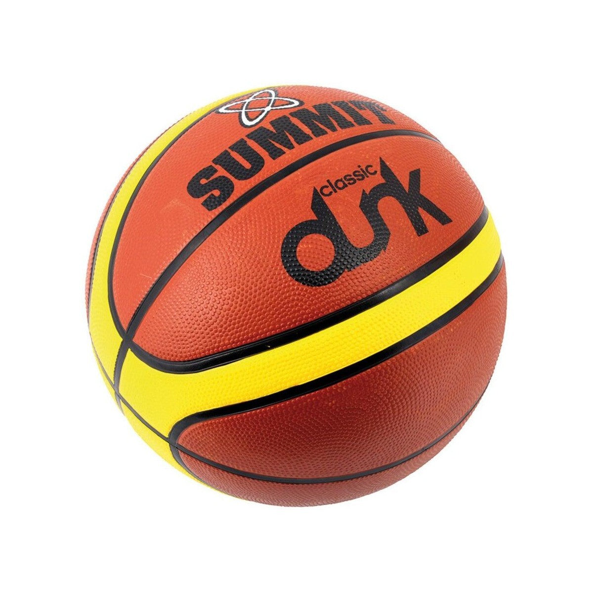 Basketball & Basketball Accessories: Summit Classic Dunk Basketball Indoor Outdoor Sport Game Rubber Ball in Size 7