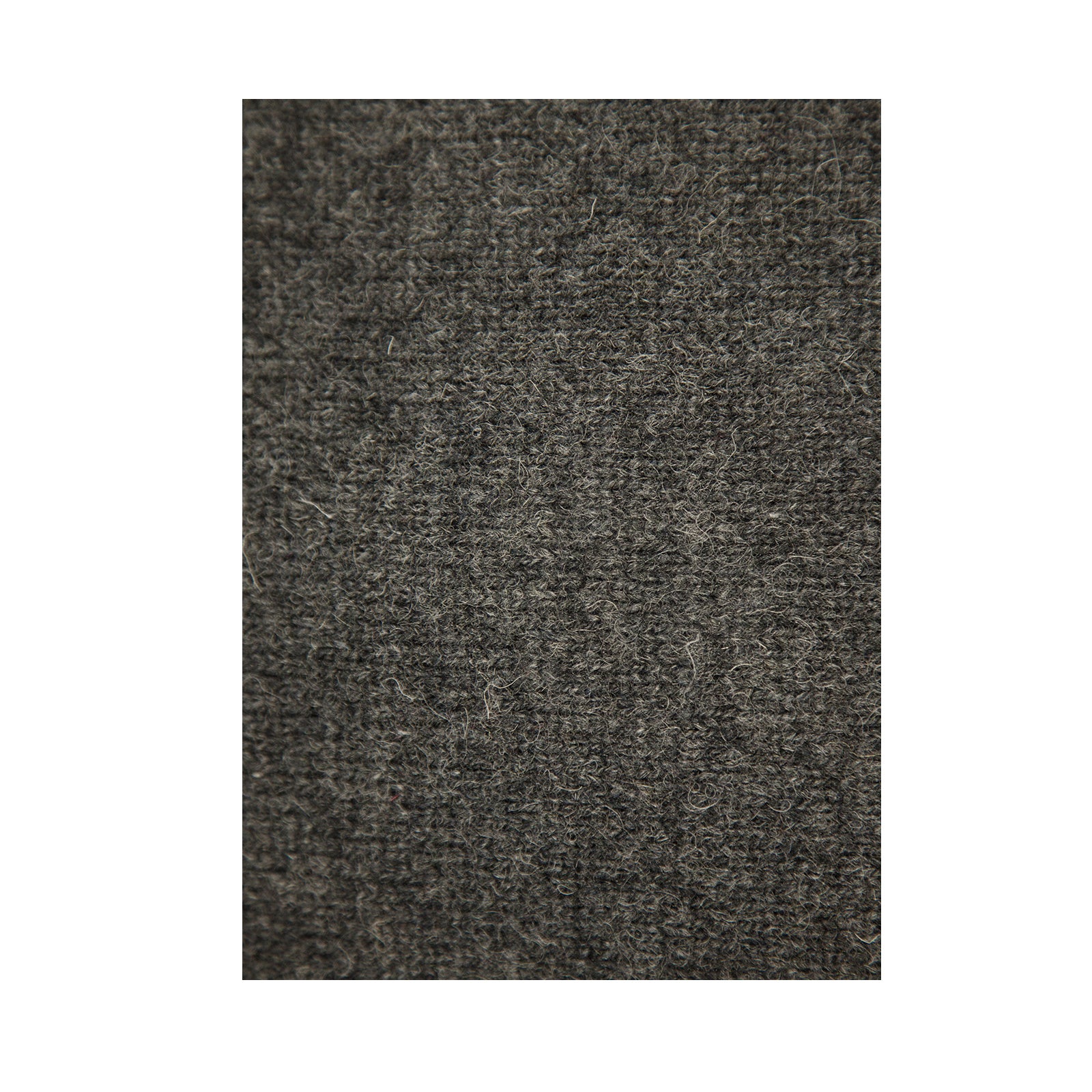 Mens 100% Shetland Ragg Wool Round Neck Knit Jumper Pullover Crew Sweater - Charcoal (29) - S