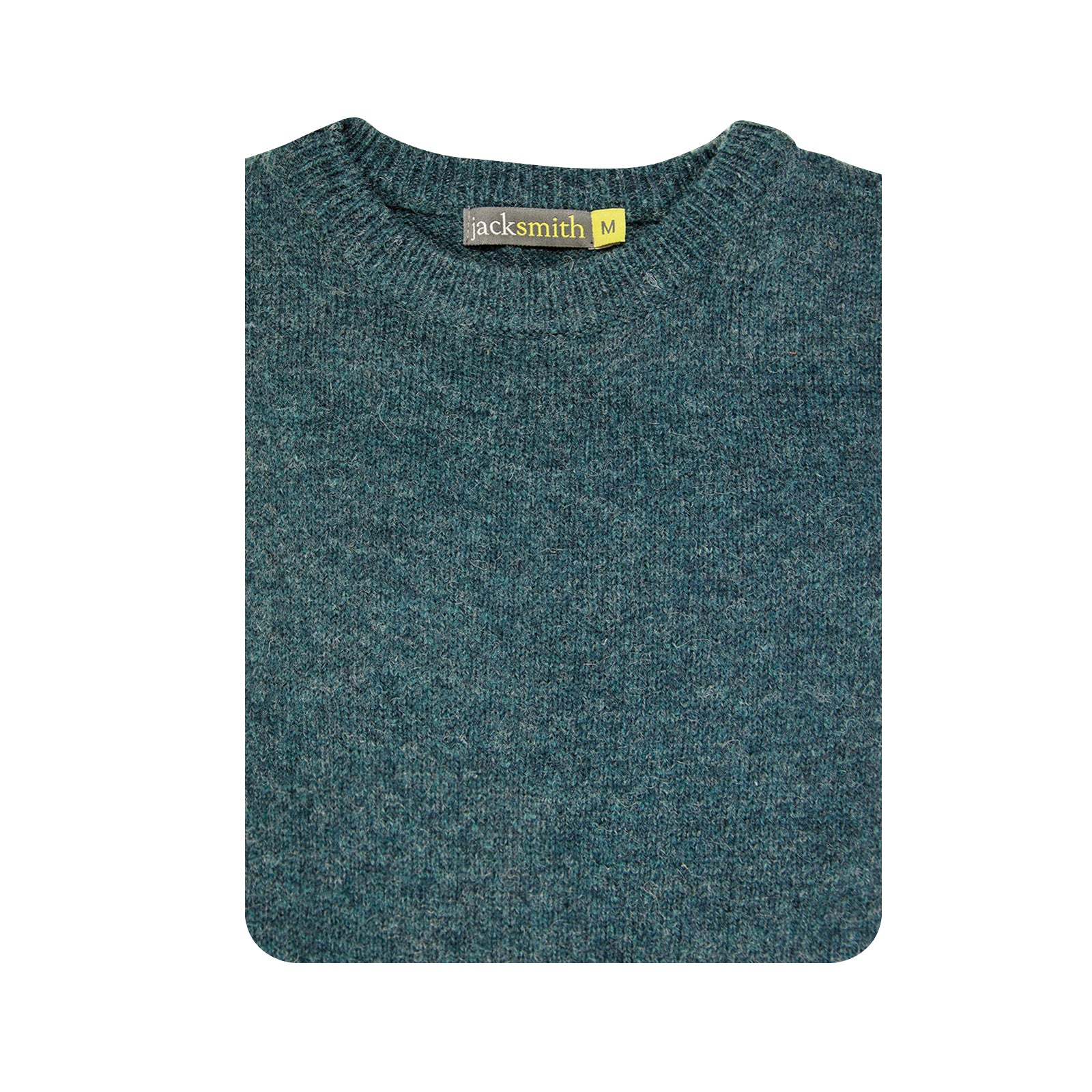 Men's Sweats & Trackpants: 100% SHETLAND RAGG WOOL CREW Round Neck Knit JUMPER Pullover Mens Sweater Knitted - Sherwood - XXL