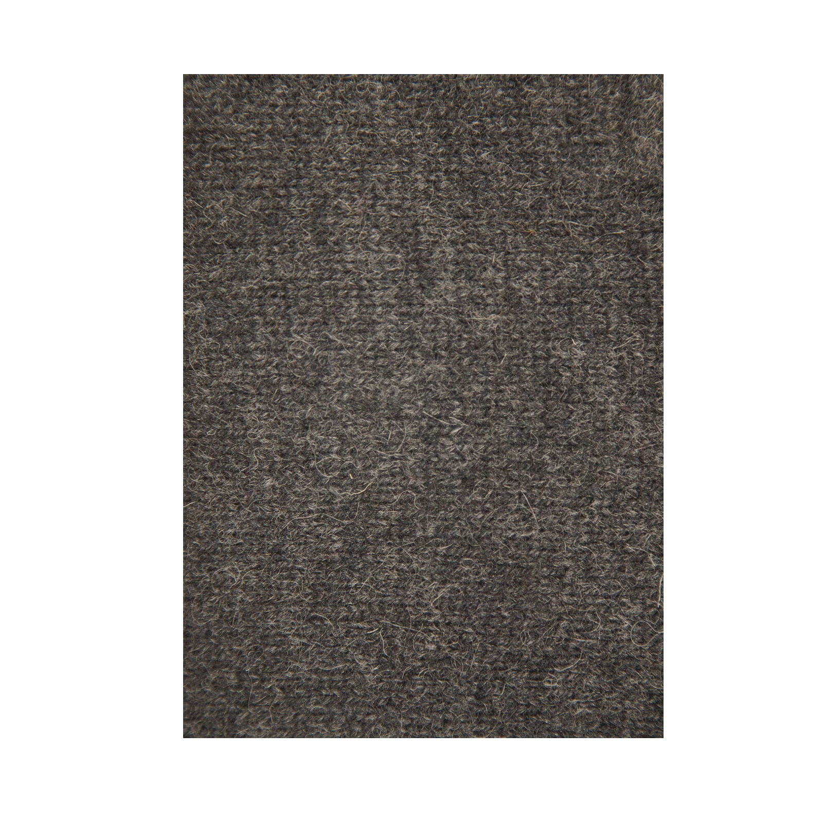 100% SHETLAND RAGG WOOL Half Zip Up Knit JUMPER Pullover Mens Sweater Knitted - Charcoal - 3XL