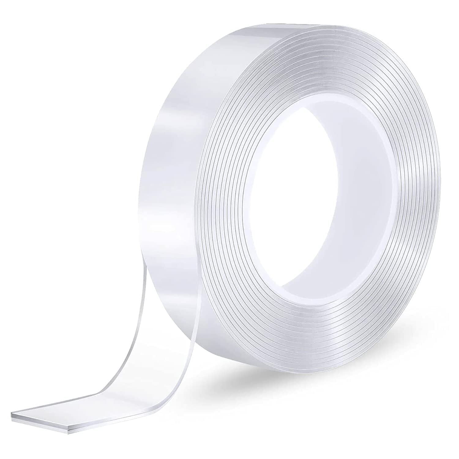 Arts & Crafts: Double-Sided Nano Mounting Tape Traceless Clear Adhesive Invisible Gel 2M x 20mm