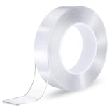 Arts & Crafts: Double-Sided Nano Mounting Tape Traceless Clear Adhesive Invisible Gel 2M x 20mm
