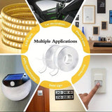 Arts & Crafts: Double-Sided Nano Mounting Tape Traceless Clear Adhesive Invisible Gel 2M x 20mm