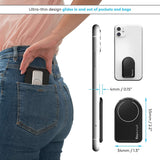 Car Mounts: phonetag - Multi-View Phone Stand with Magnetic Ring Holder Universal (Black)