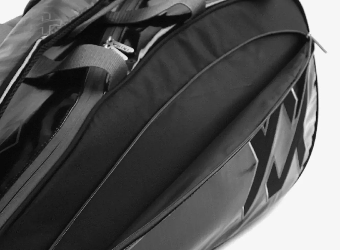 Volkl Primo Combi Tennis Bag Black / Charcoal (V72002) for 6-9 Racquets