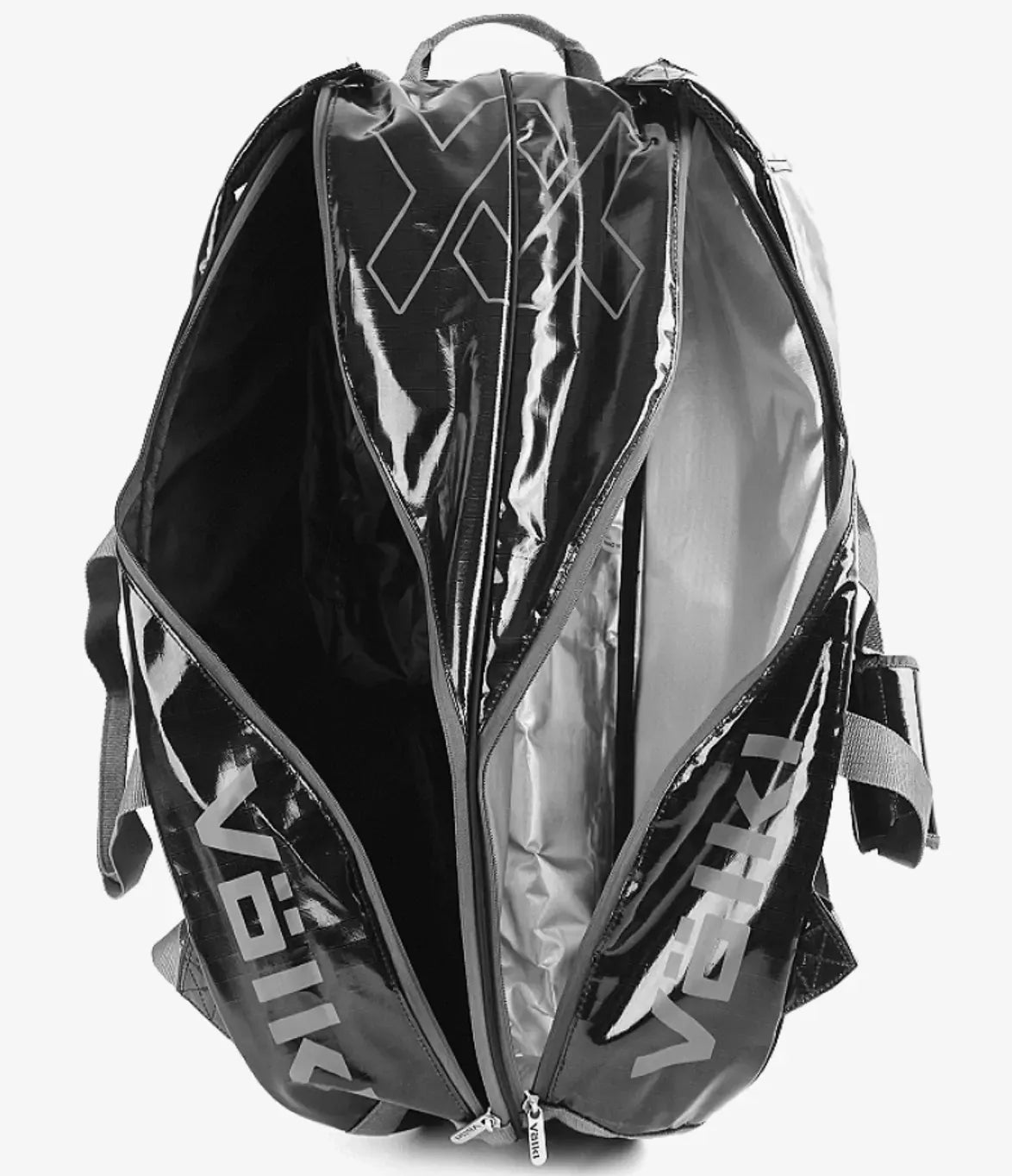 Volkl Primo Combi Tennis Bag Black / Charcoal (V72002) for 6-9 Racquets