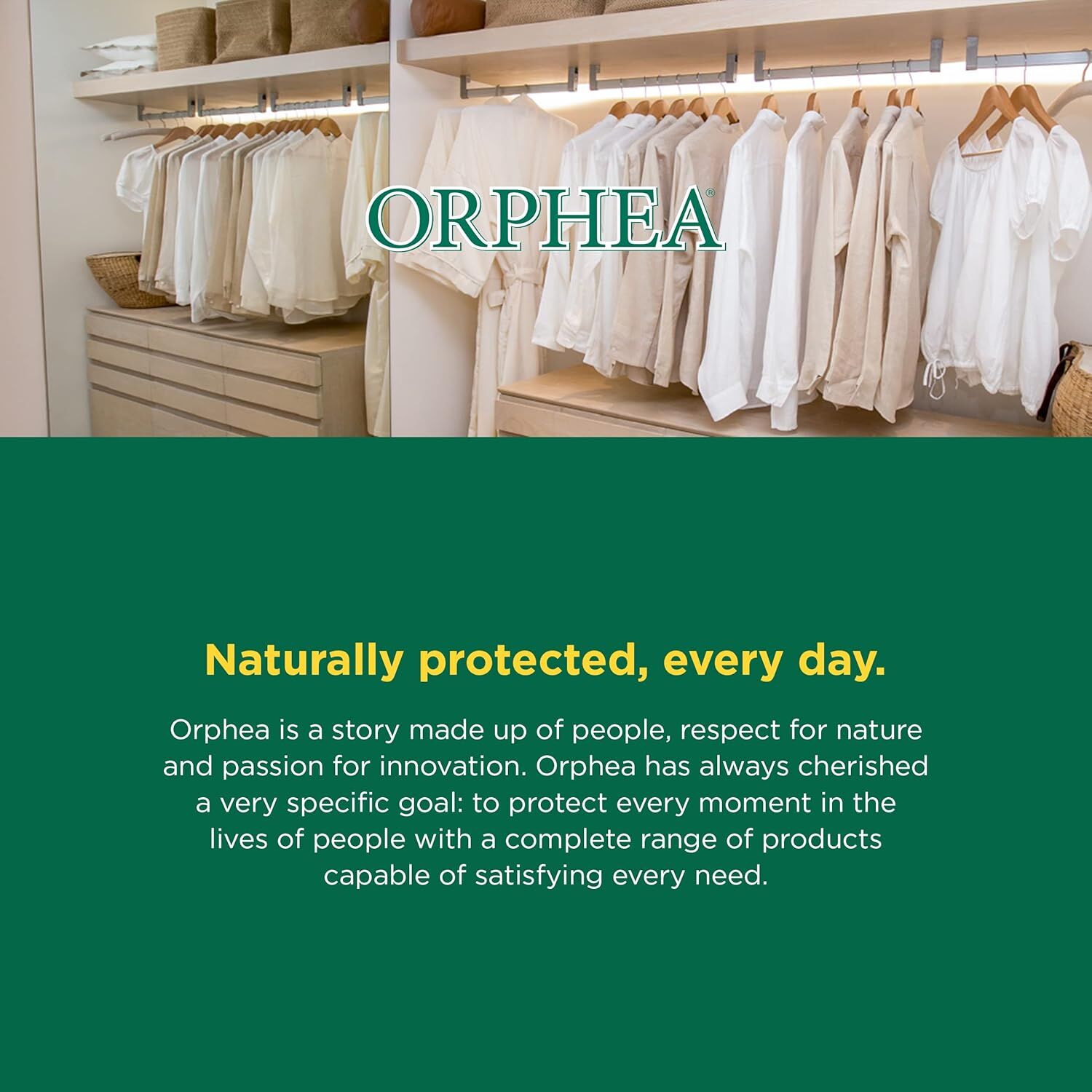 Clothing & Wardrobe Storage: Orphea 12pcs Clothes Protector Natural Flower Floral Scented Strips for Drawers/Closets